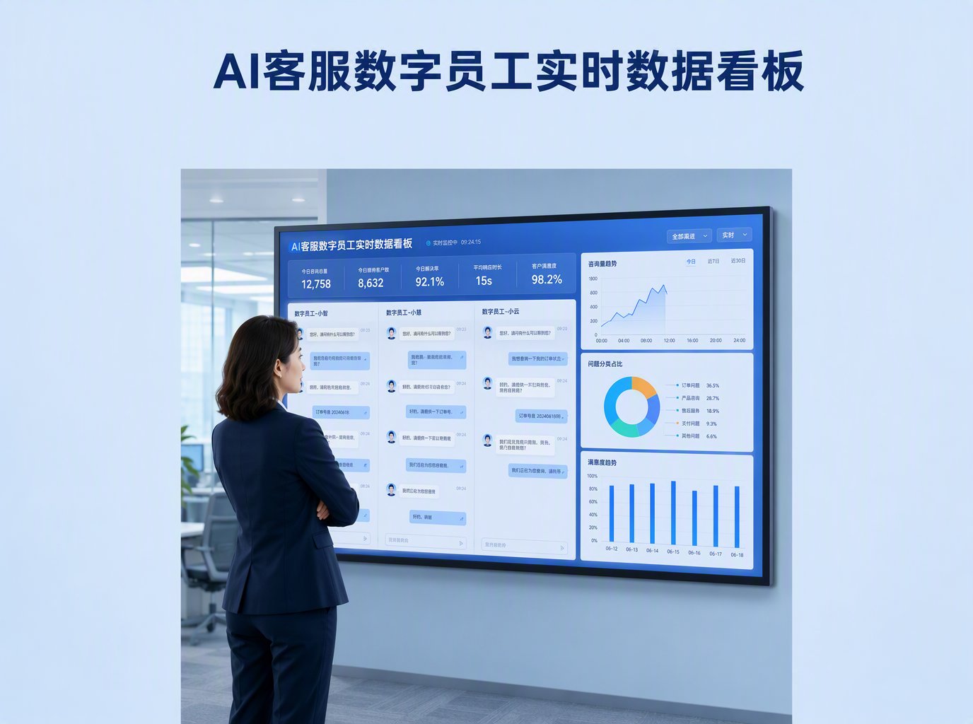 AI客服数字员工部署指南：海睿数科企业落地实践