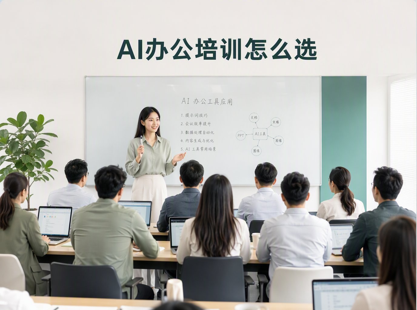 AI办公提效培训怎么选？海睿数科内训与公开课对比