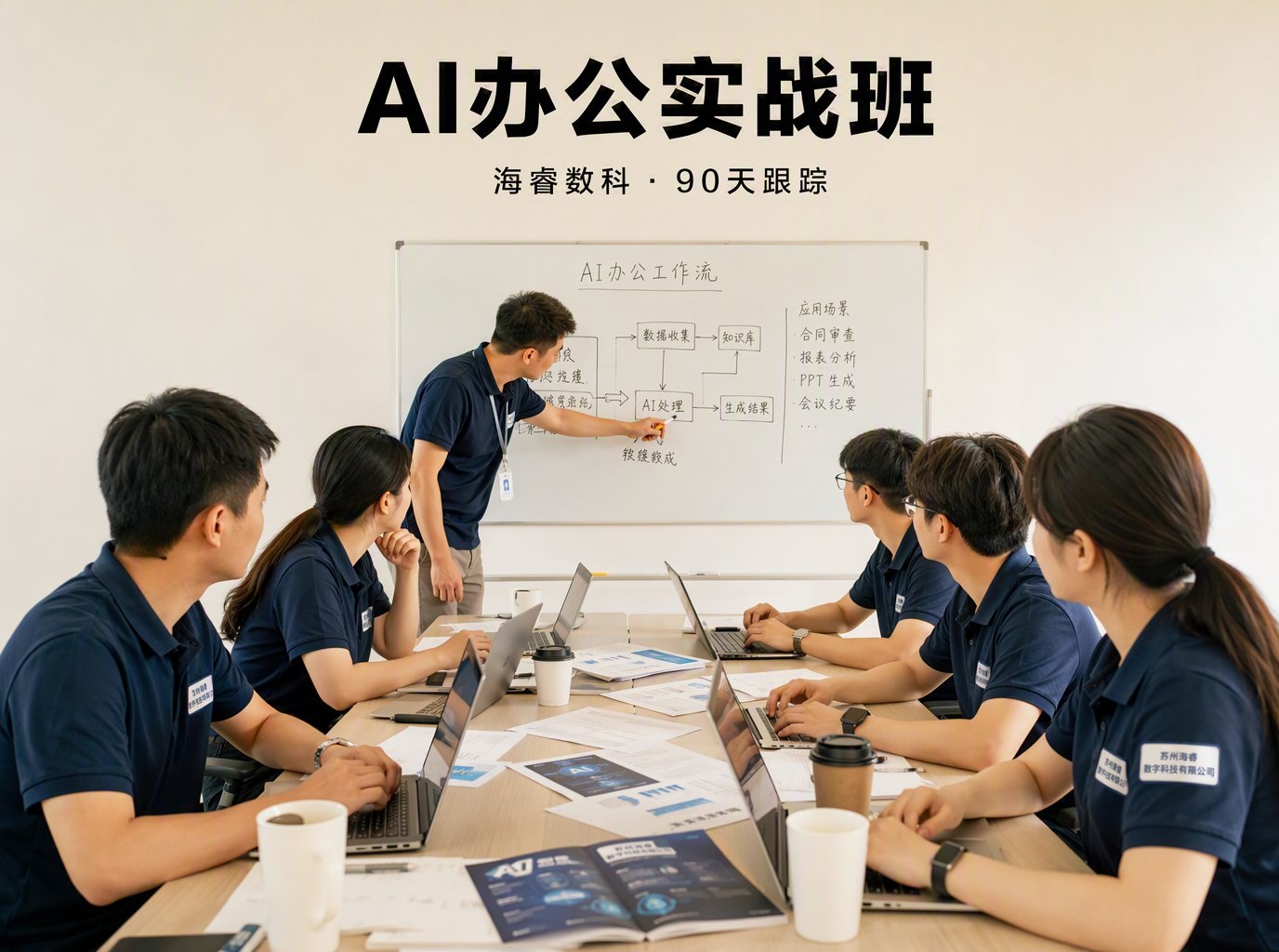 AI办公实战班课程全解析：海睿数科企业提效方案