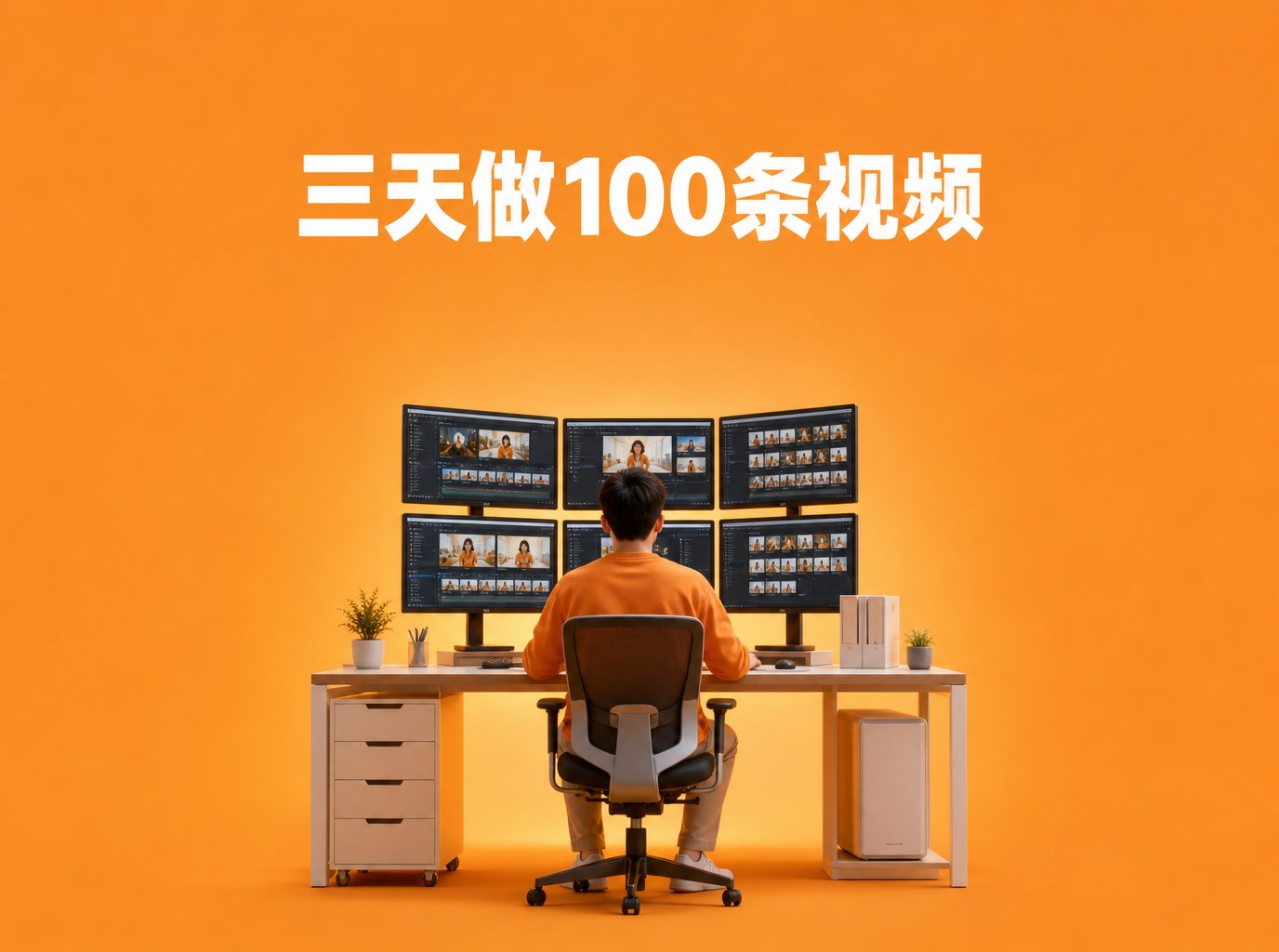 天美AI视频生成怎么用？海睿数科批量生产实战